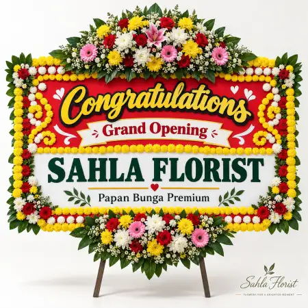 Papan Bunga Ucapan Selamat Rs Mitra Keluarga Kelapa Gading