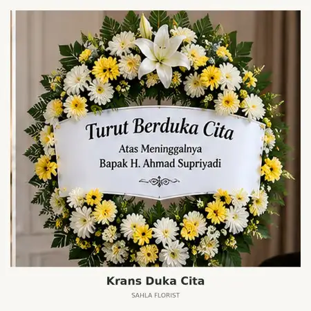 Krans Bunga Duka Rs Mitra Keluarga Kelapa Gading